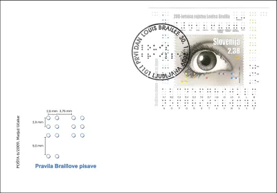 ZNAMENITE OSEBNOSTI - LOIUS BRAILLE 1809 - 1852